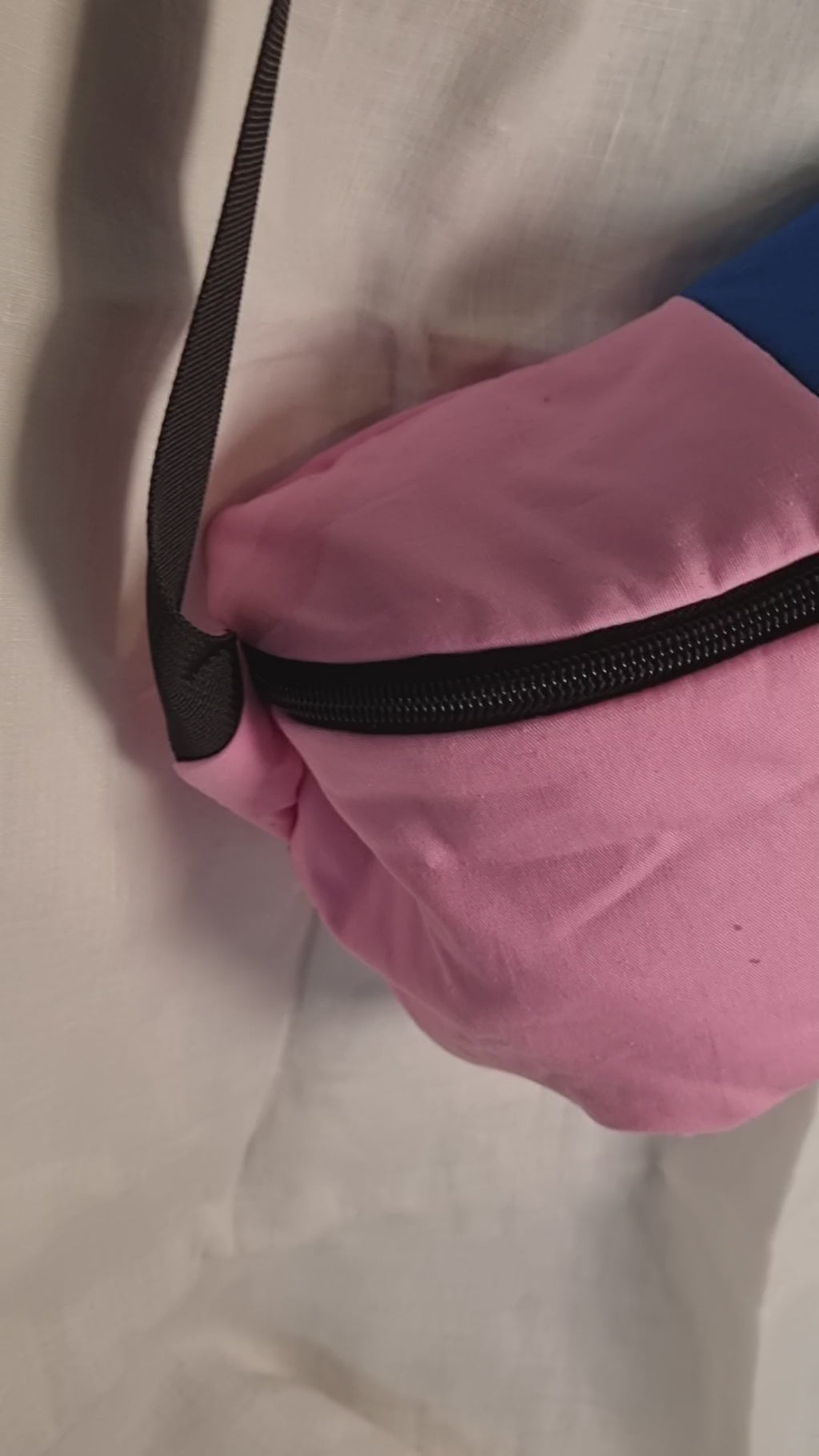 'Anna' Bauchtasche zweifarbig