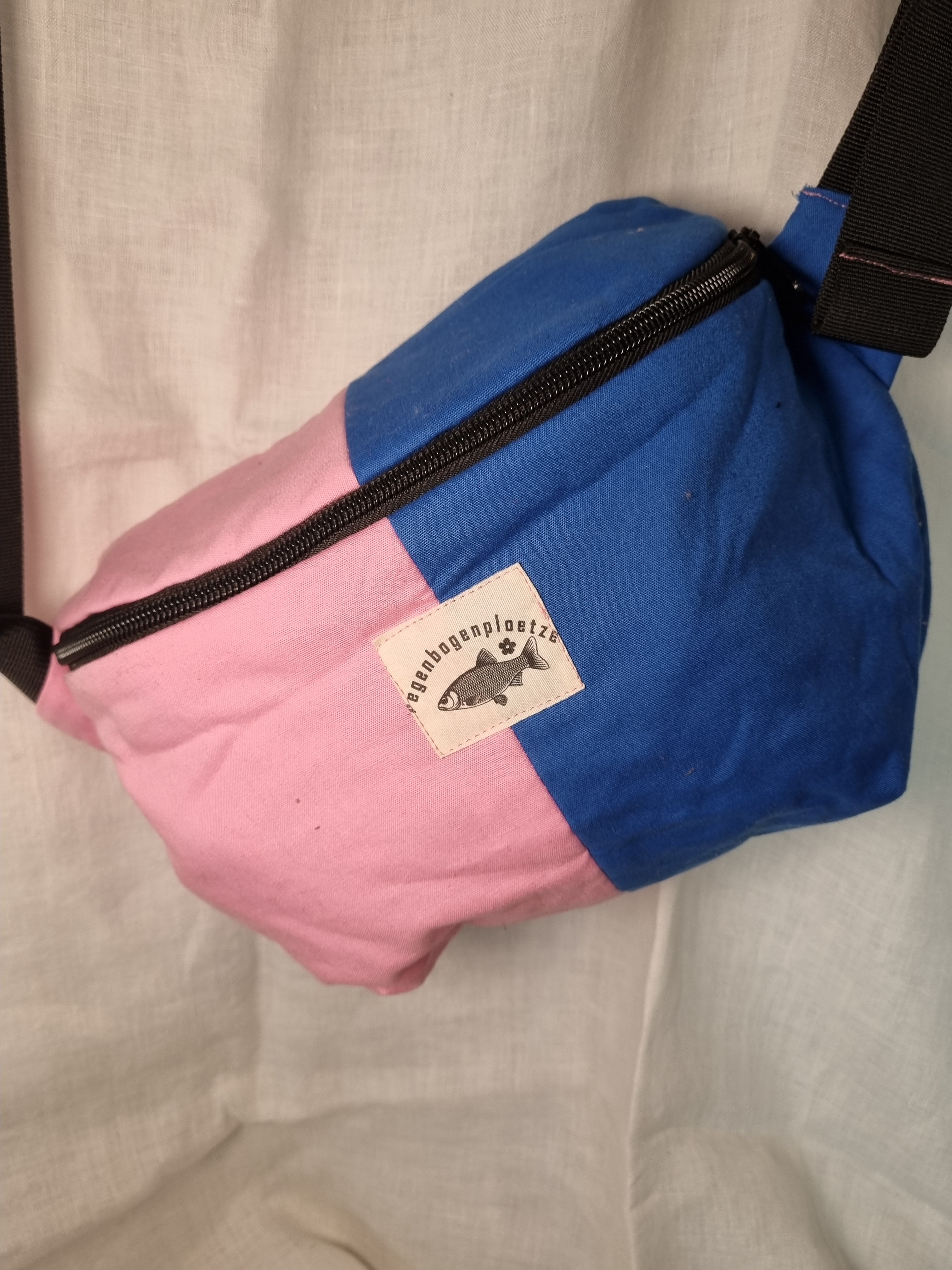 'Anna' Bauchtasche zweifarbig