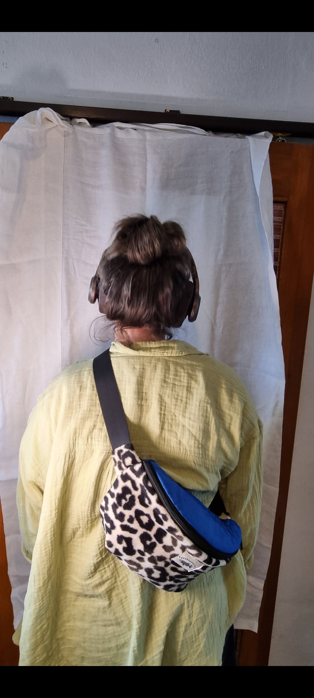 'Anna' Bauchtasche zweifarbig