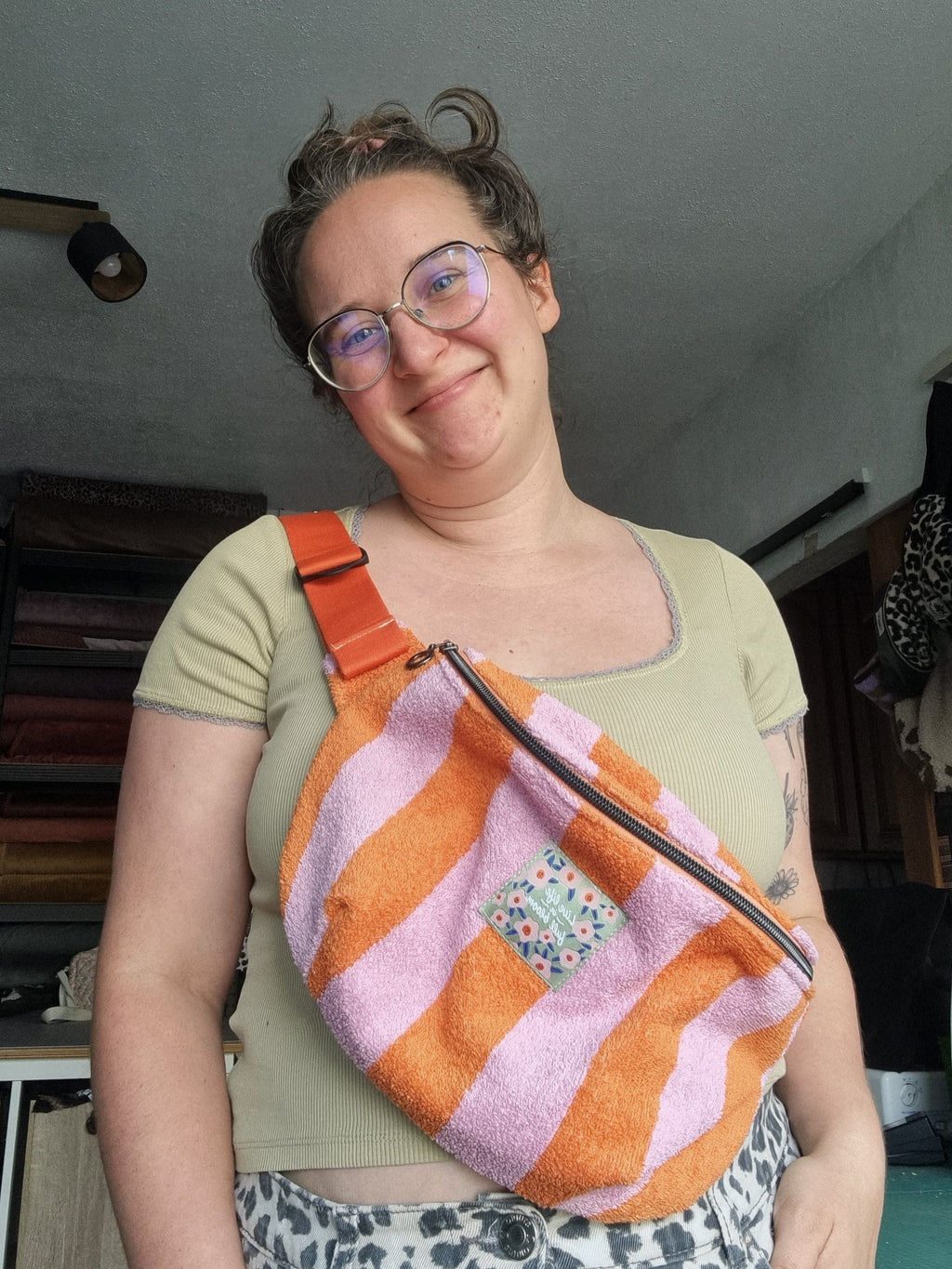 große Bauchtasche 'Anna' summer love